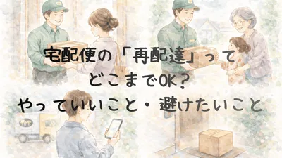 宅配便の「再配達」ってどこまでOK？やっていいこと・避けたいこと