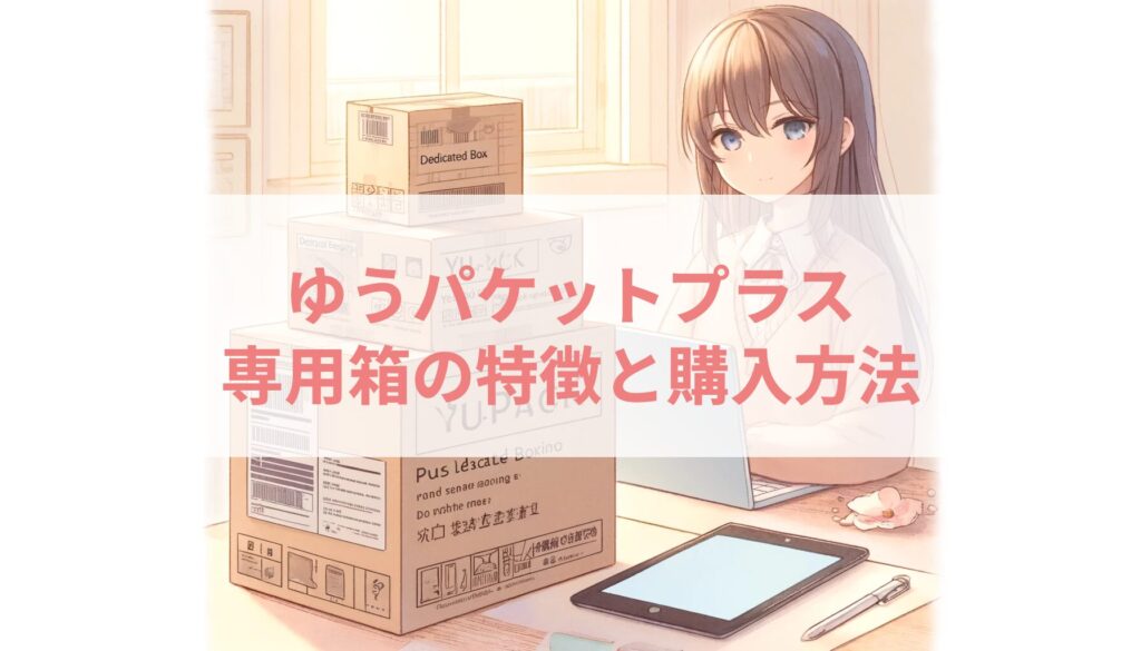 ゆうパケットプラス 専用箱 特徴と購入方法