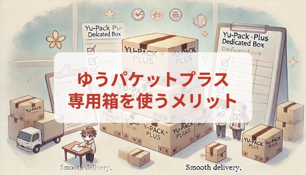 ゆうパケットプラス 専用箱 メリット